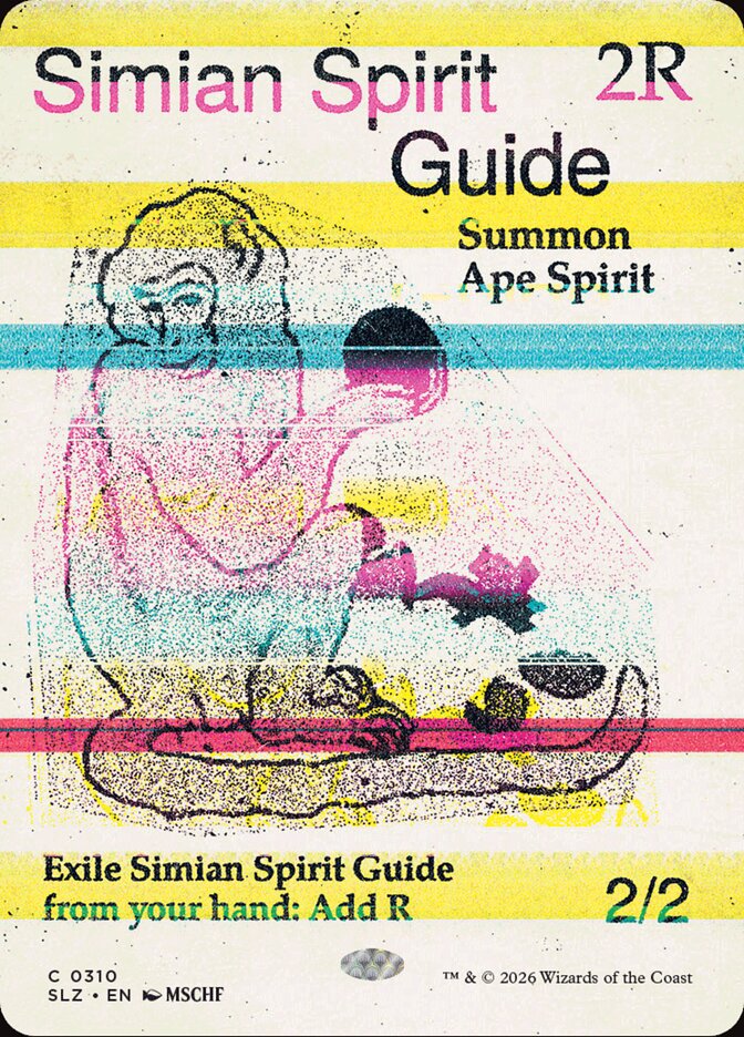 Simian Spirit Guide, The Zeta Set · 0310