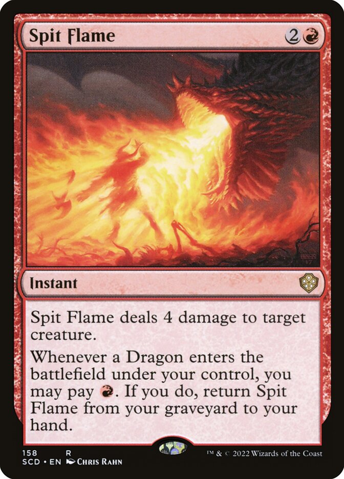 Spit Flame, Starter Commander Decks · 158