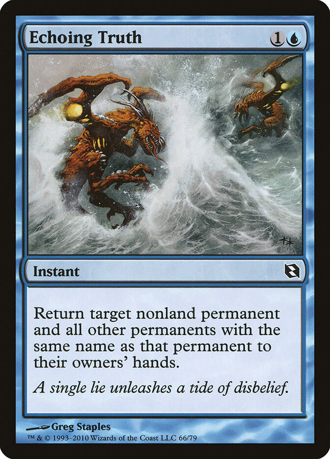 Echoing Truth, Duel Decks: Elspeth vs. Tezzeret · 66/79