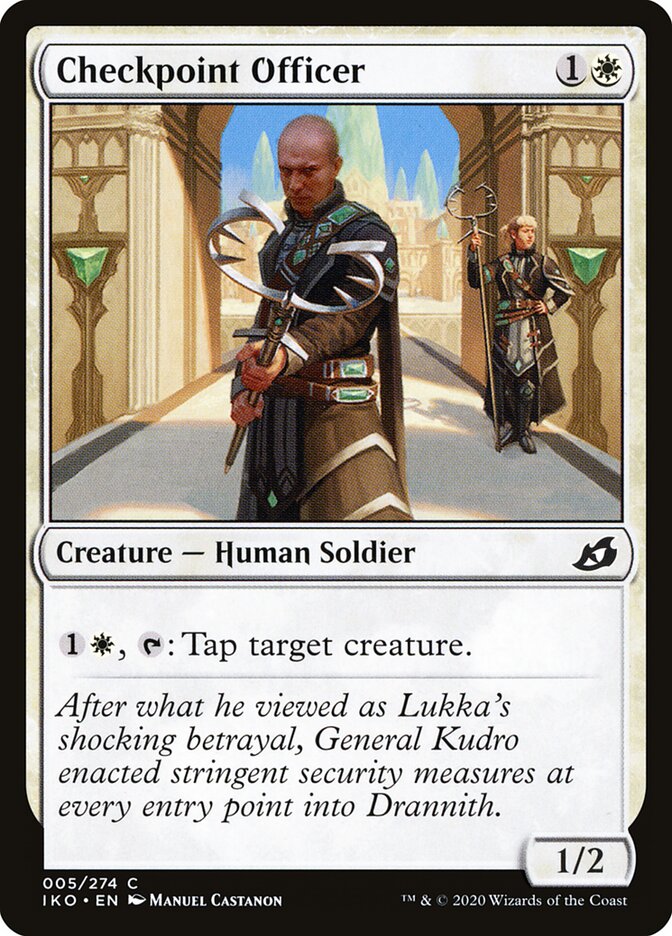 Checkpoint Officer, Ikoria: Lair of Behemoths · 005/274