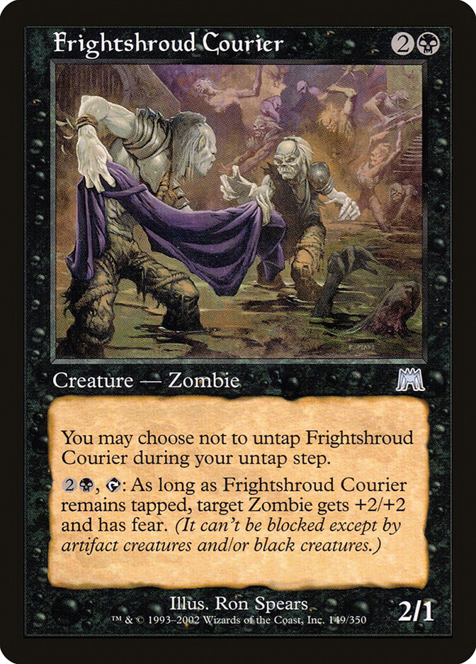 Frightshroud Courier, Onslaught · 149/350