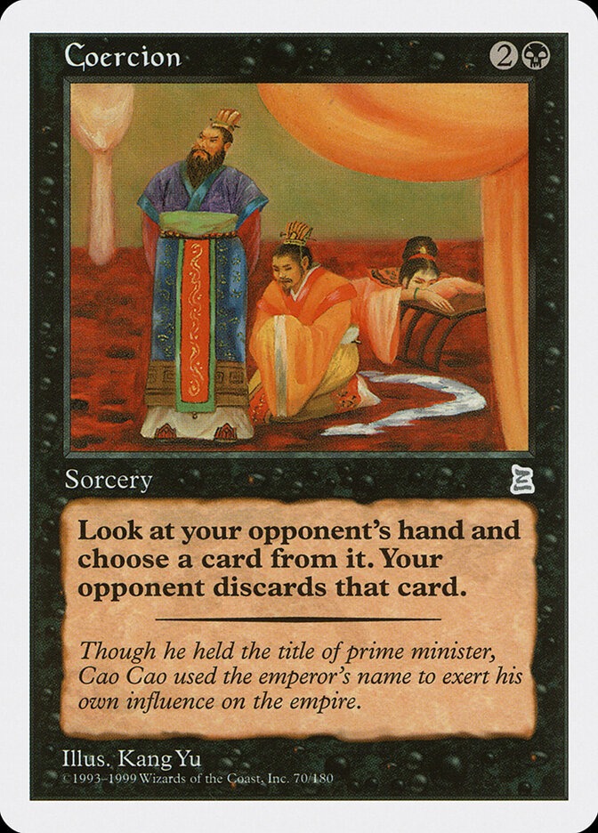 Coercion, Portal Three Kingdoms · 70/180