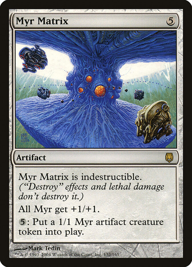 Myr Matrix, Darksteel · 132/165