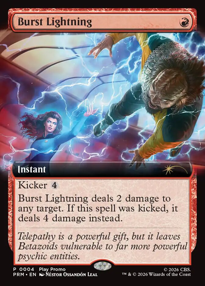 Burst Lightning, Wizards Play Network 2026 · 0020