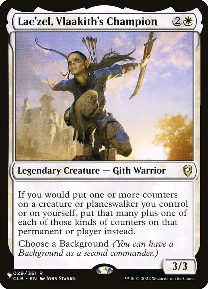 Lae'zel, Vlaakith's Champion, The List · clb-29