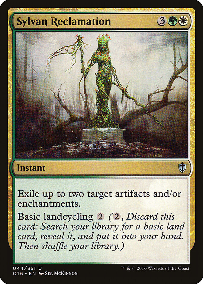 Sylvan Reclamation, Commander 2016 · 044/351