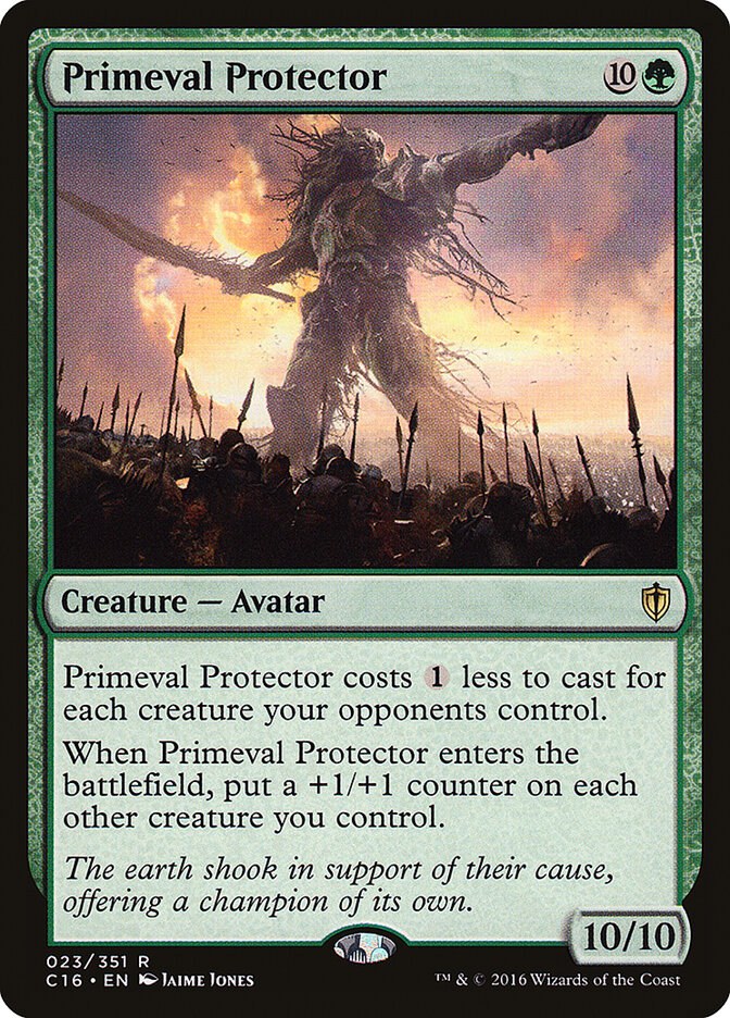 Primeval Protector, Commander 2016 · 023/351