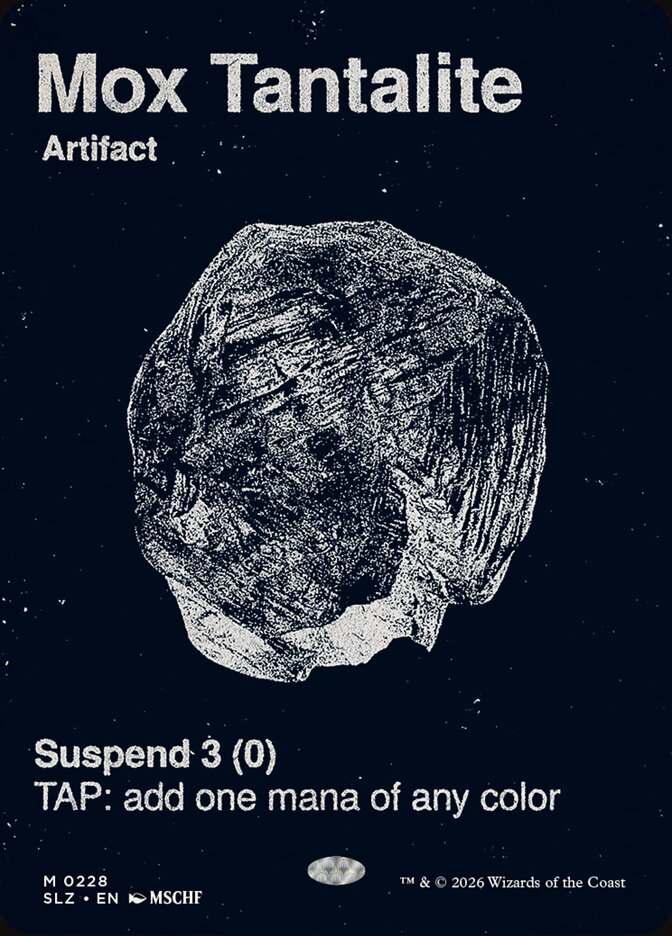 Mox Tantalite, The Zeta Set · 0228