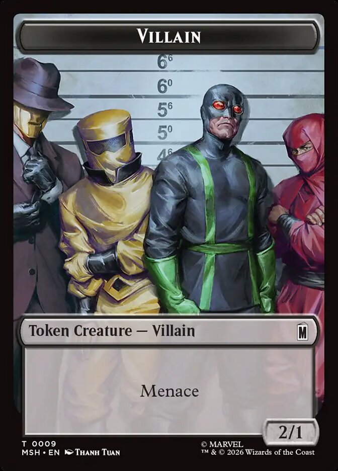 Villain, Marvel Super Heroes Tokens · 0009