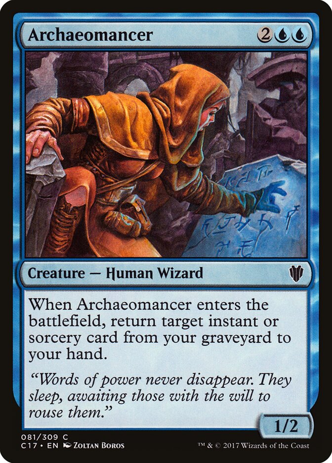 Archaeomancer, Commander 2017 · 081/309