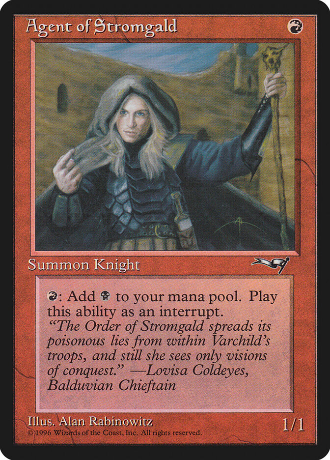 Agent of Stromgald, Alliances · 64a