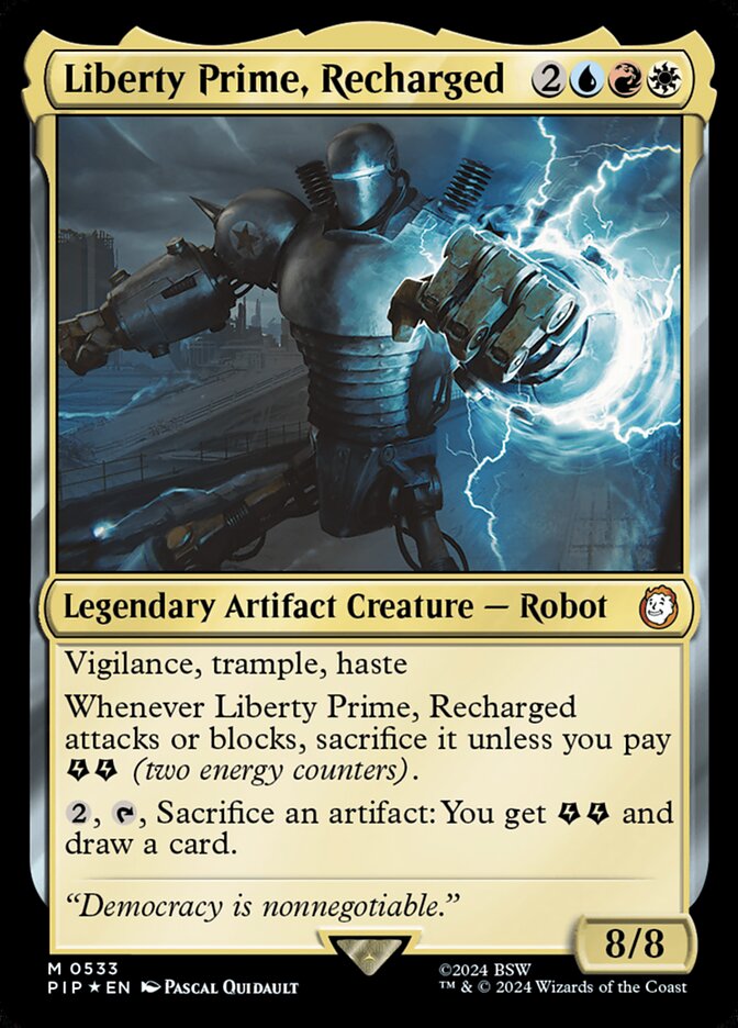 Liberty Prime, Recharged, Fallout · 0533