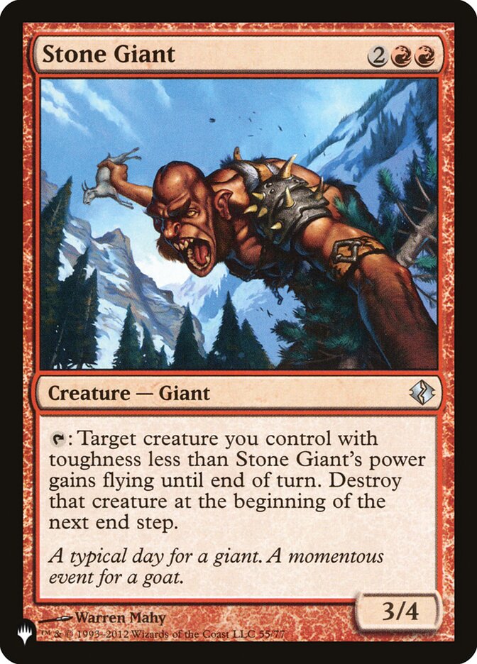 Stone Giant, The List · ddi-55