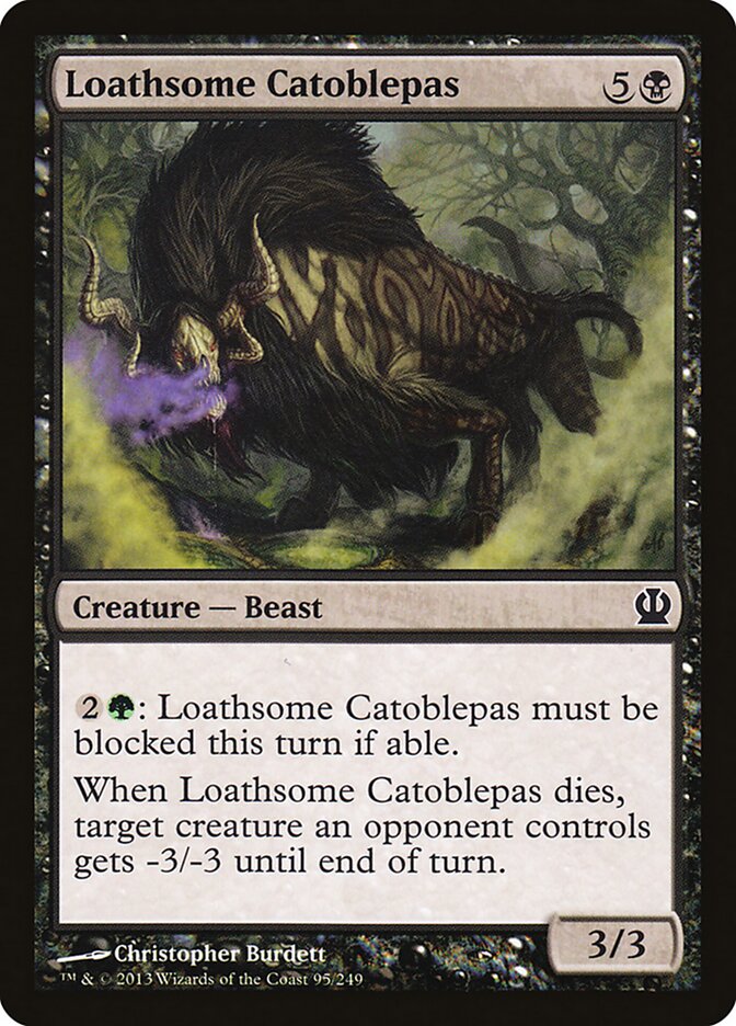 Loathsome Catoblepas, Theros · 95/249