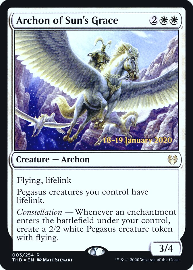 Archon of Sun's Grace, Theros Beyond Death Promos · 003/254