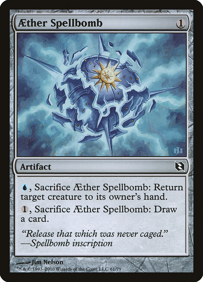 Aether Spellbomb, Duel Decks: Elspeth vs. Tezzeret · 61/79