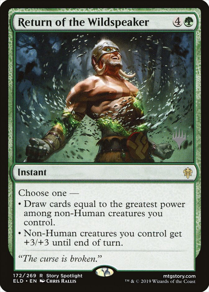 Return of the Wildspeaker, Throne of Eldraine Promos · 172/269