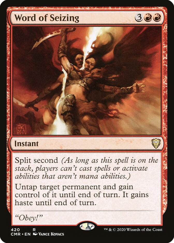 Word of Seizing, Commander Legends · 420