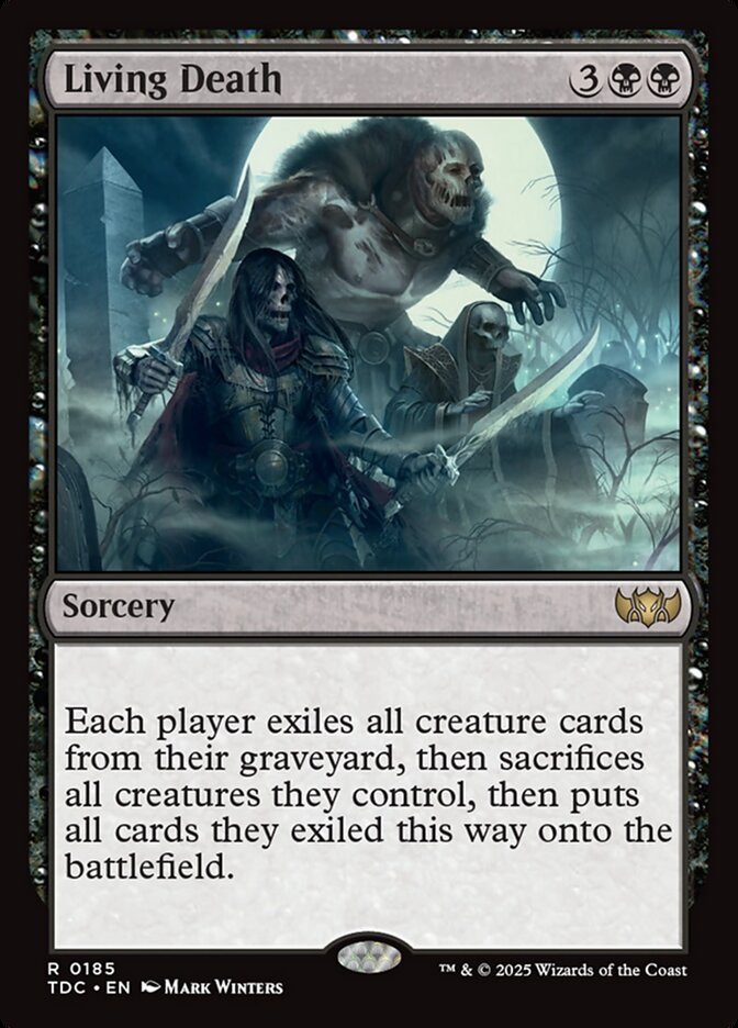 Living Death, Tarkir: Dragonstorm Commander · 0185
