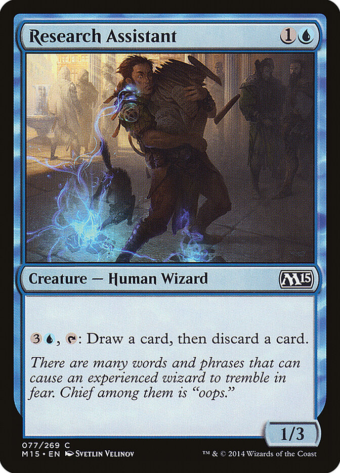 Research Assistant, Magic 2015 · 077/269