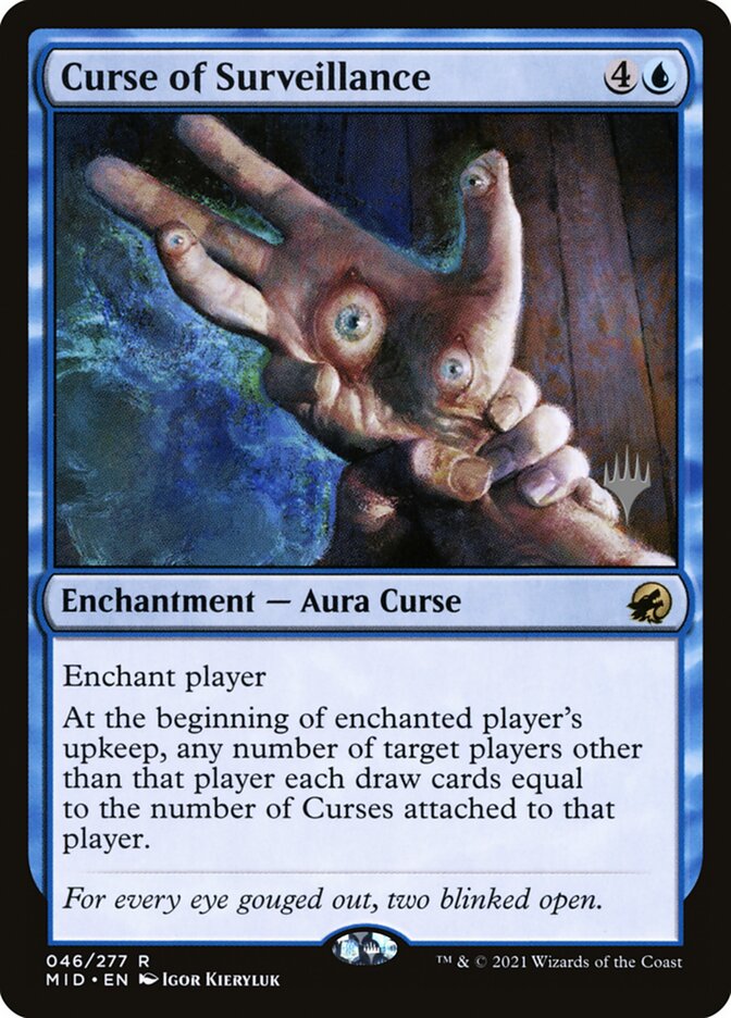 Curse of Surveillance, Innistrad: Midnight Hunt Promos · 046/277