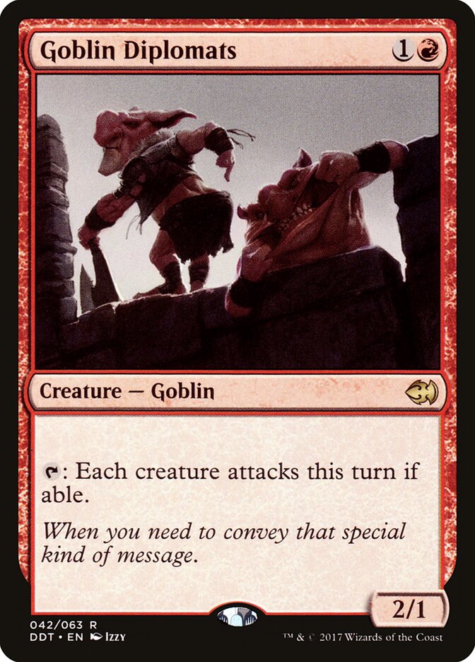 Goblin Diplomats, Duel Decks: Merfolk vs. Goblins · 042/063