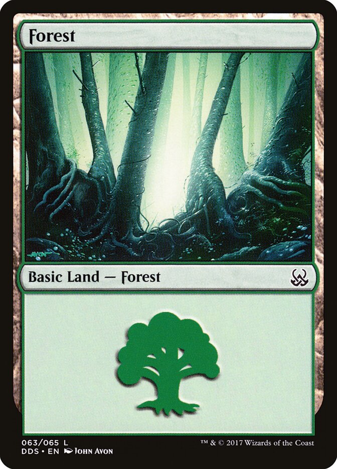 Forest, Duel Decks: Mind vs. Might · 063/065