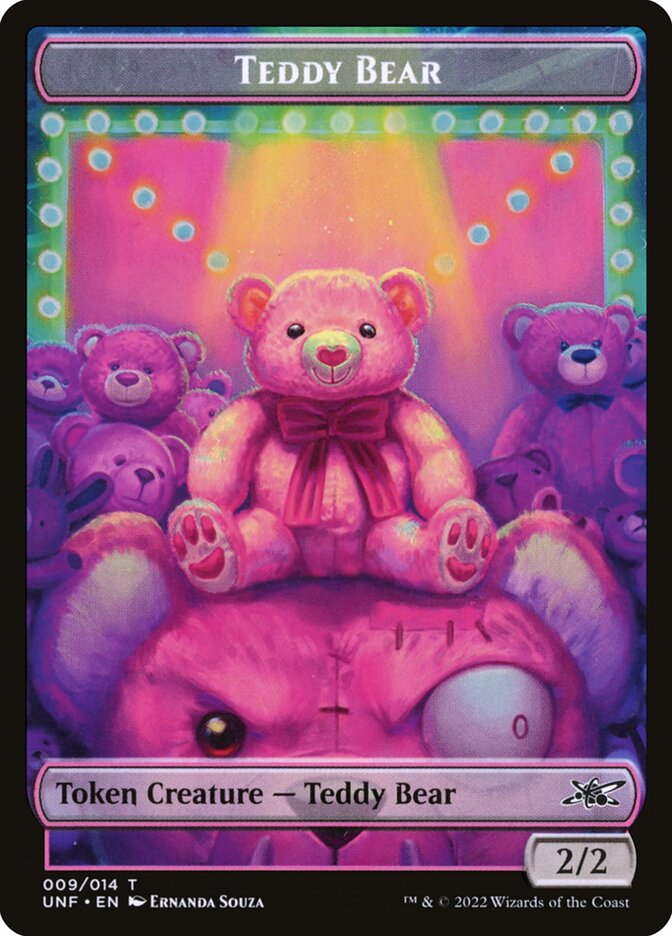 Teddy Bear, Unfinity Tokens · 009