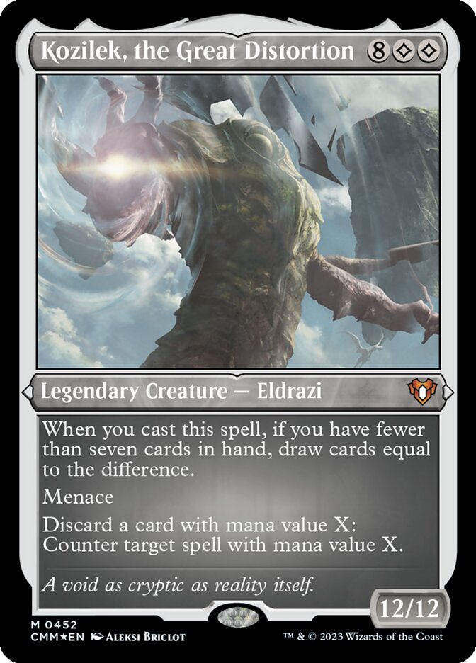 Kozilek, the Great Distortion, Commander Masters · 0452