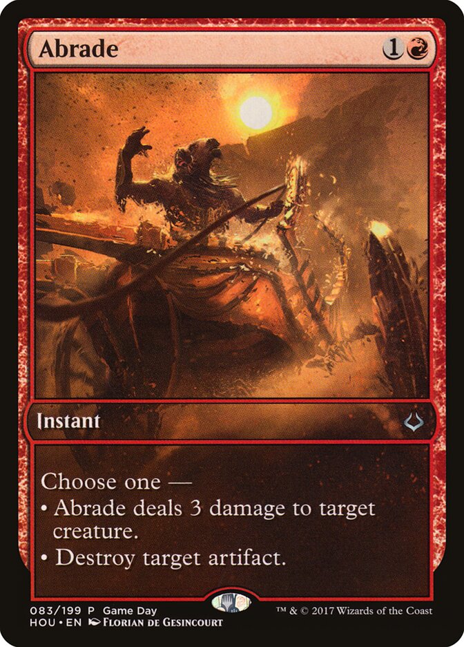 Abrade, Hour of Devastation Promos · 083/199