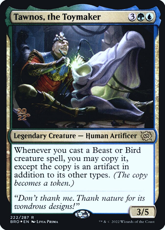 Tawnos, the Toymaker, The Brothers' War Promos · 222/287