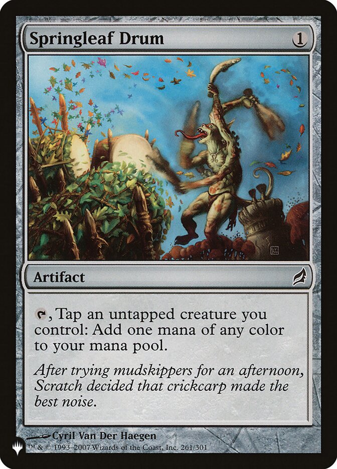 Springleaf Drum, The List · lrw-261