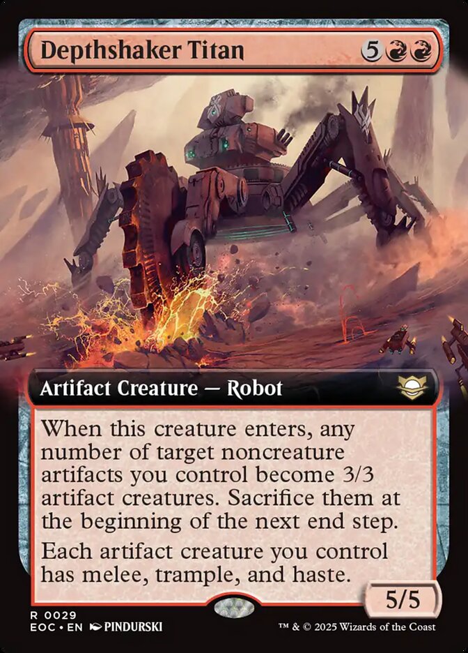 Depthshaker Titan, Edge of Eternities Commander · 0029