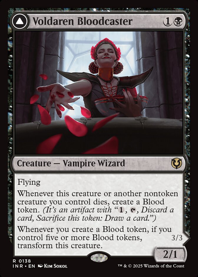 Voldaren Bloodcaster // Bloodbat Summoner, Innistrad Remastered · 0138