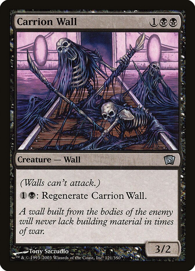 Carrion Wall, Eighth Edition · 121-star