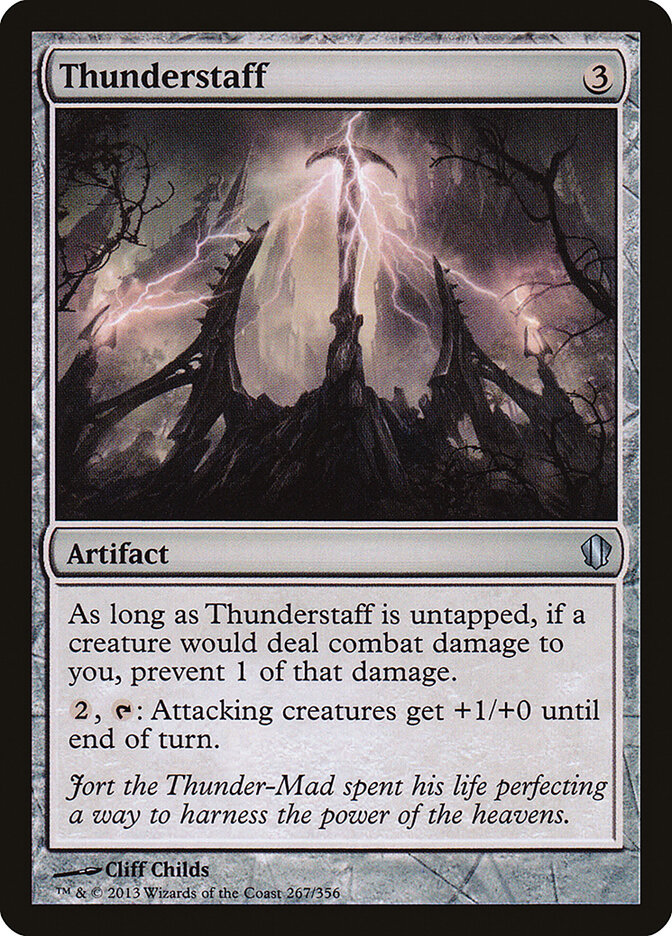 Thunderstaff, Commander 2013 · 267/356