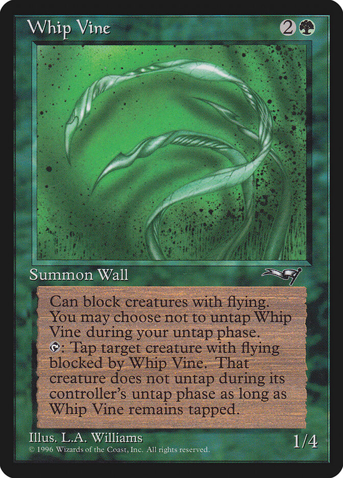 Whip Vine, Alliances · 103a