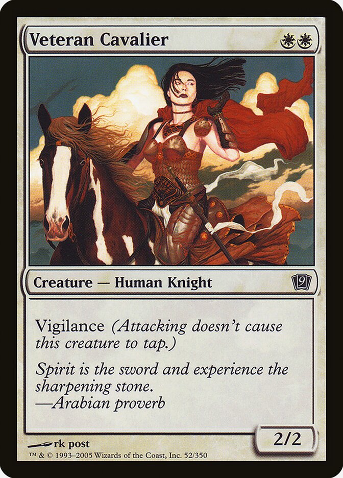 Veteran Cavalier, Ninth Edition · 52-star