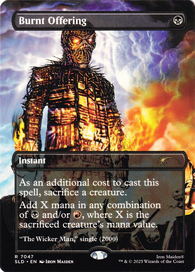 Burnt Offering, Secret Lair Drop · 7047