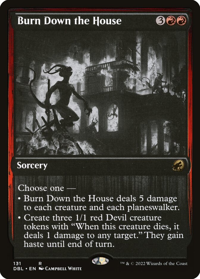 Burn Down the House, Innistrad: Double Feature · 131/534