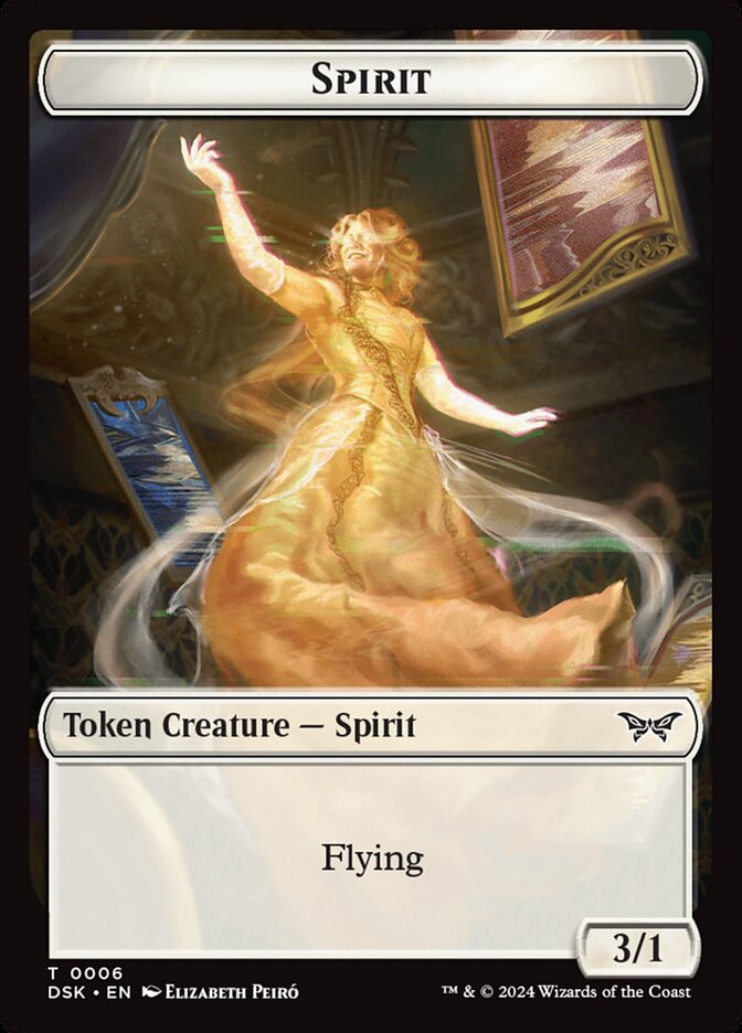 Spirit, Duskmourn: House of Horror Tokens · 0006
