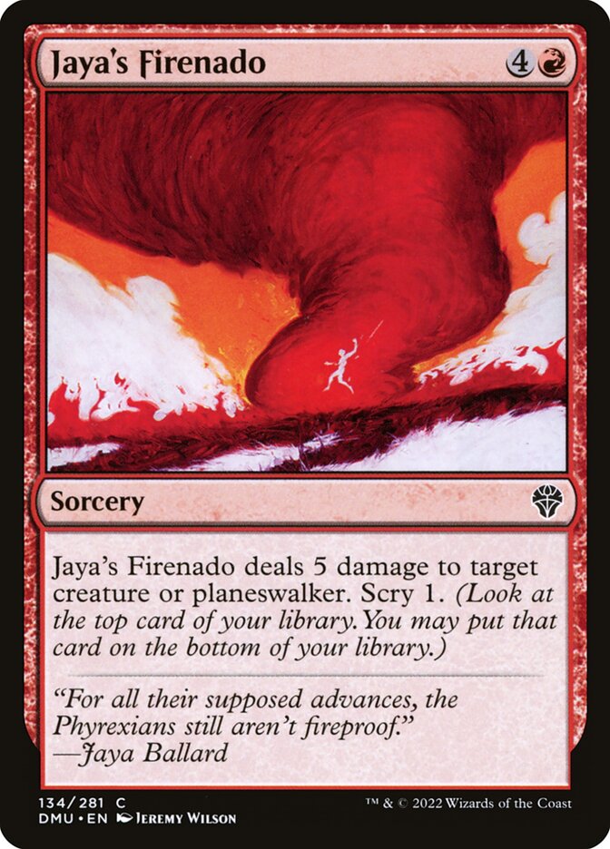 Jaya's Firenado, Dominaria United · 134/281