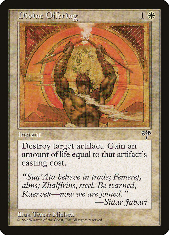 Divine Offering, Mirage · 11