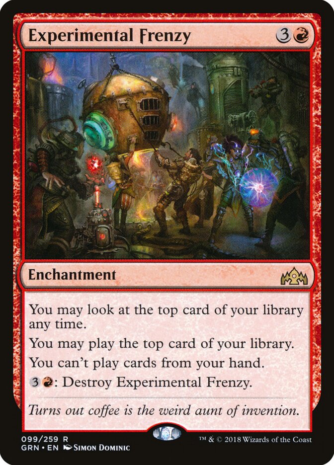 Experimental Frenzy, Guilds of Ravnica · 099/259