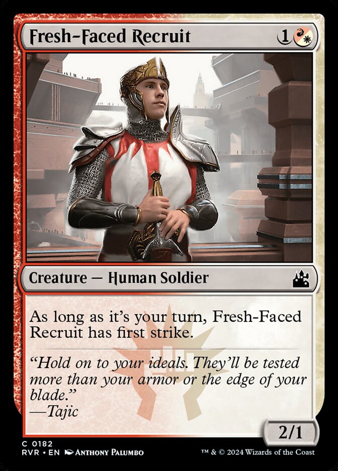Fresh-Faced Recruit, Ravnica Remastered · 0182