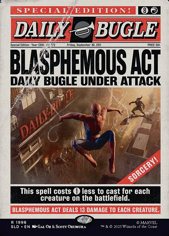 Blasphemous Act, Secret Lair Drop · 1998