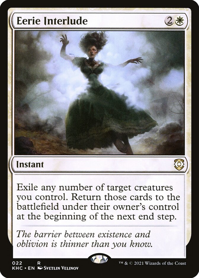 Eerie Interlude, Kaldheim Commander · 022