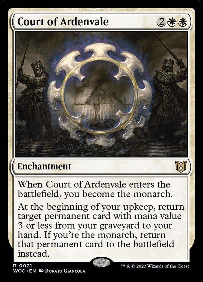 Court of Ardenvale, Wilds of Eldraine Commander · 0021