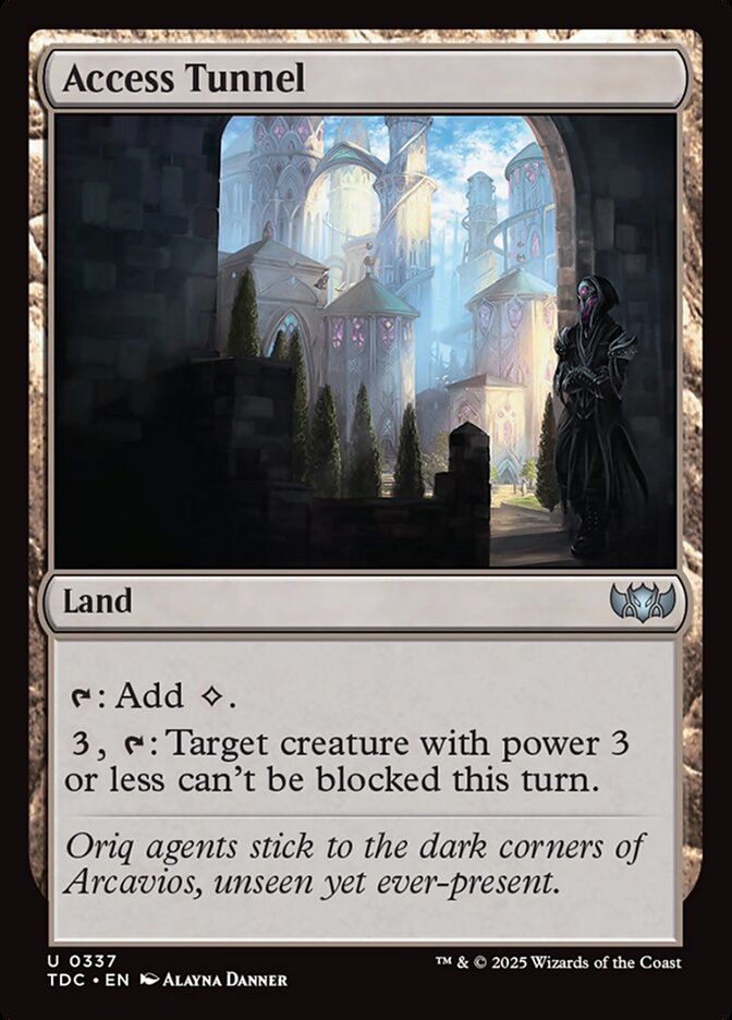 Access Tunnel, Tarkir: Dragonstorm Commander · 0337