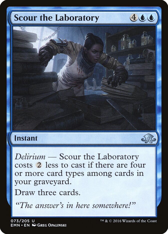 Scour the Laboratory, Eldritch Moon · 073/205
